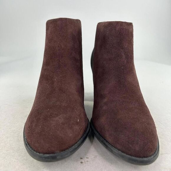 Vionic Anne Leather Heeled Chelsea Boot US 10 Snakeskin Brown Ankle Booties - Picture 4 of 10